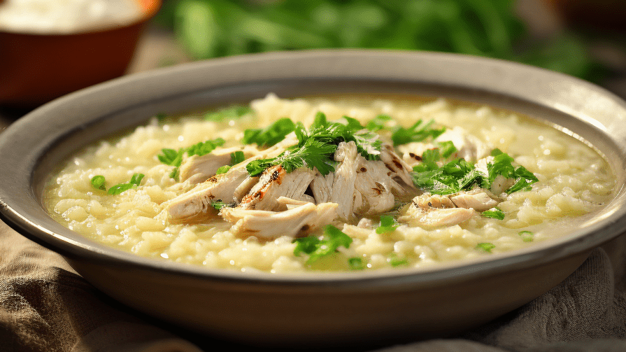 Canja De Galinha Portuguese Chicken And Rice Soup Cuisine World